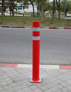 pilona a-flex dt vermella installada