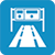 tancat de reixa traslladable per autopistes, carreteres i vials