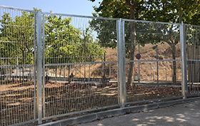tancament de reixa mallaç ensamblat